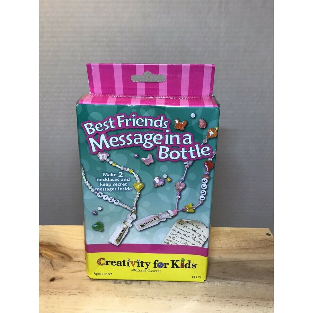 Faber Castell Best Friends Message In A Bottle Art And Craft Set